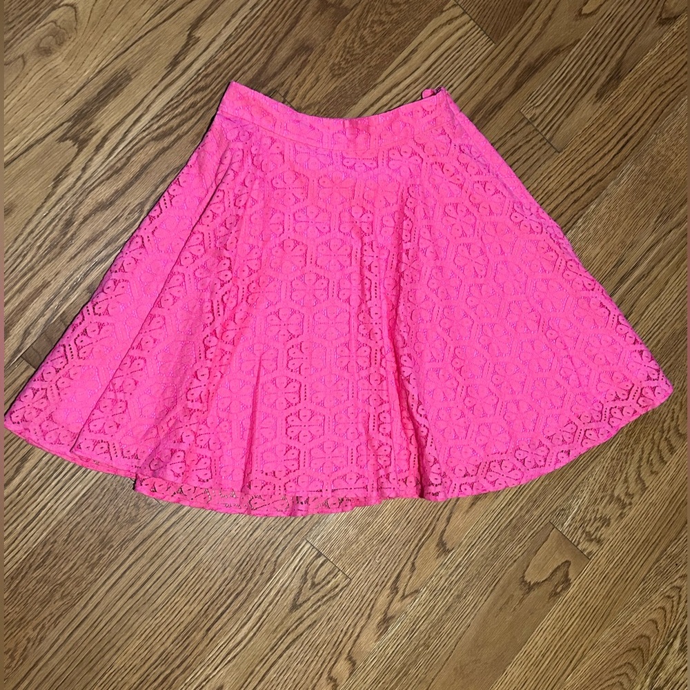 Lilly Pulitzer Hot Pink‎ Floral Lace